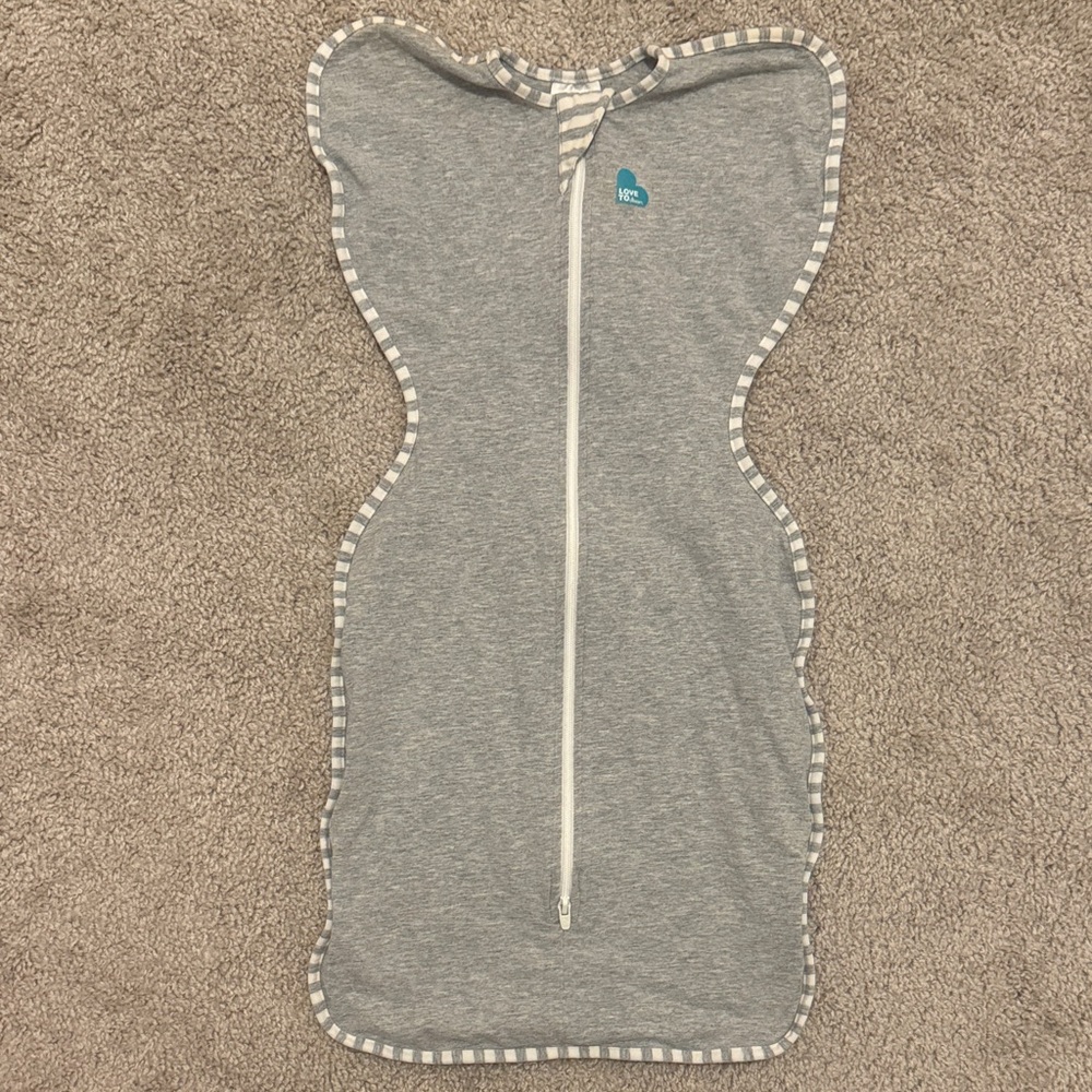 Love to Dream Gray Sleep Sack 1.0 TOG